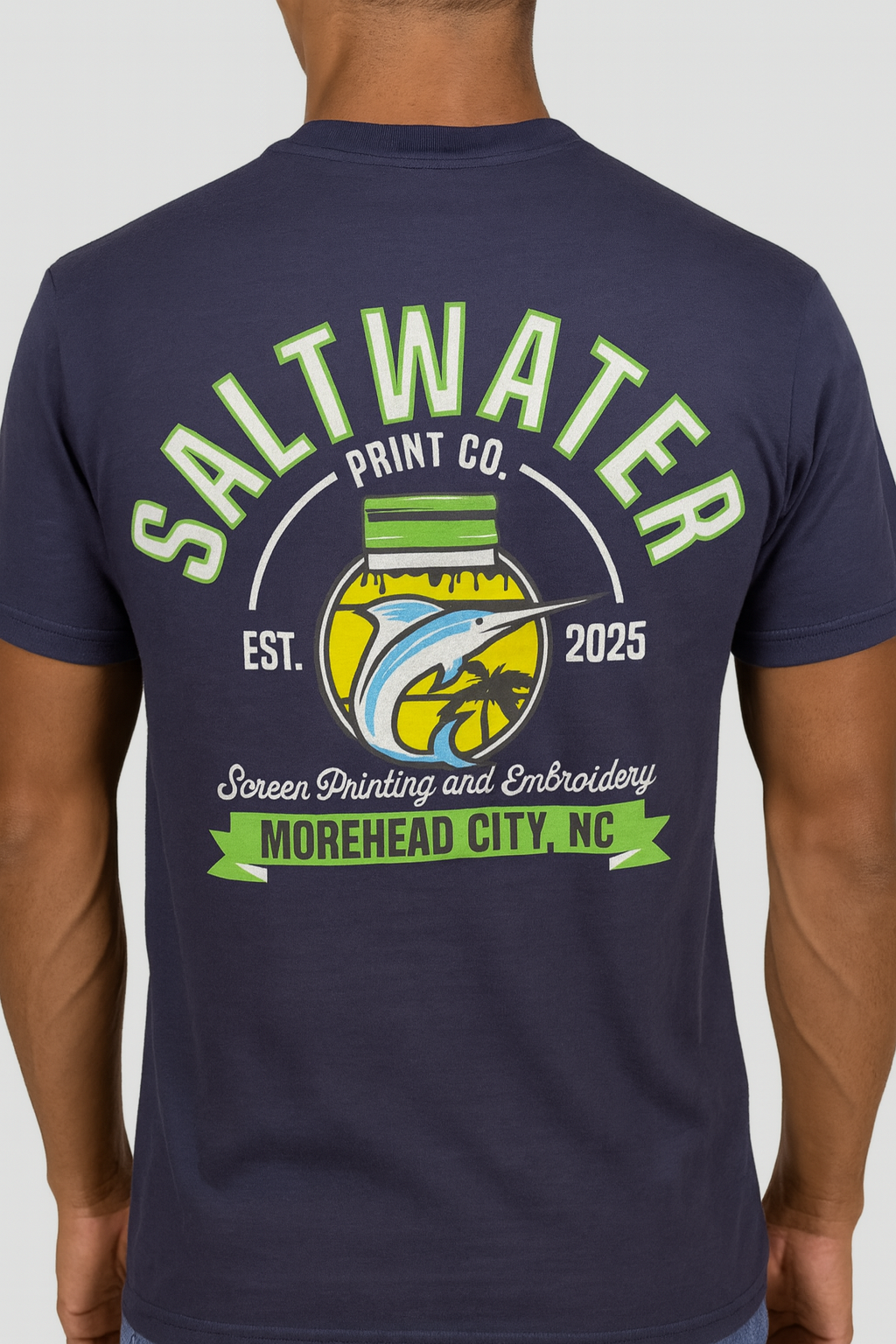Saltwater Print Co. "Marlin" Shirt